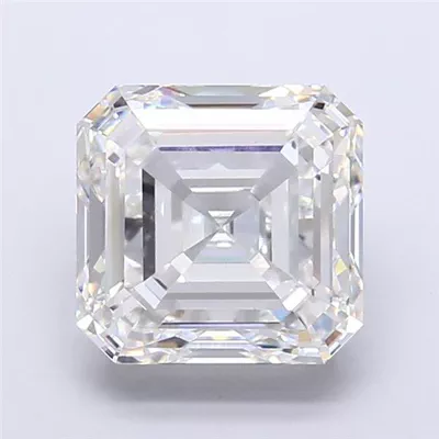 8.01ct E VVS2 Rare Carat Ideal Cut Asscher Lab Grown Diamond