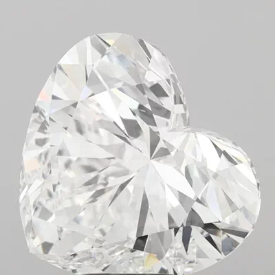 7.02ct E VS1 Rare Carat Ideal Cut Heart Lab Grown Diamond