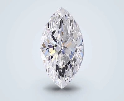 3.01ct E VS2 Rare Carat Ideal Cut Marquise Lab Grown Diamond