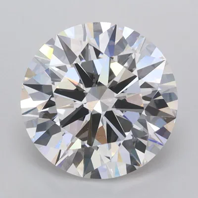 2.49ct D VVS1 Rare Carat Ideal Cut Round Lab Grown Diamond