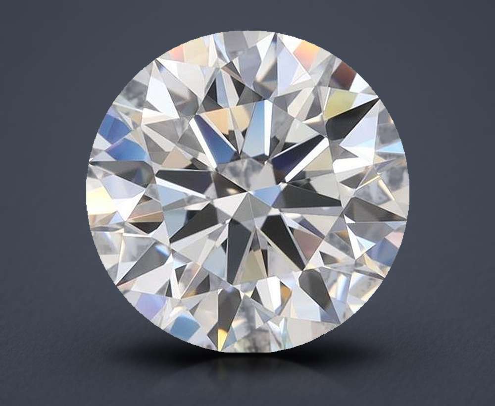 2.30ct D VVS1 Rare Carat Ideal Cut Round Lab Grown Diamond