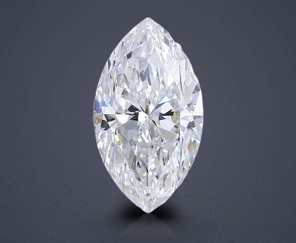 1.70ct F SI2 Rare Carat Ideal Cut Marquise Diamond