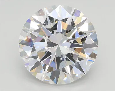 3.03ct E VS2 Excellent Cut Round Lab Grown Diamond