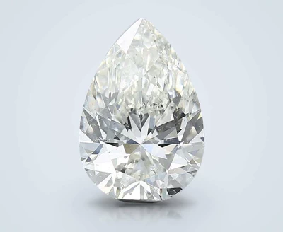 3.50ct J SI2 Rare Carat Ideal Cut Pear Diamond