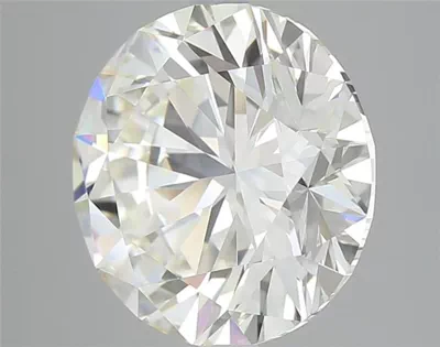 2.70ct J IF Rare Carat Ideal Cut Round Diamond