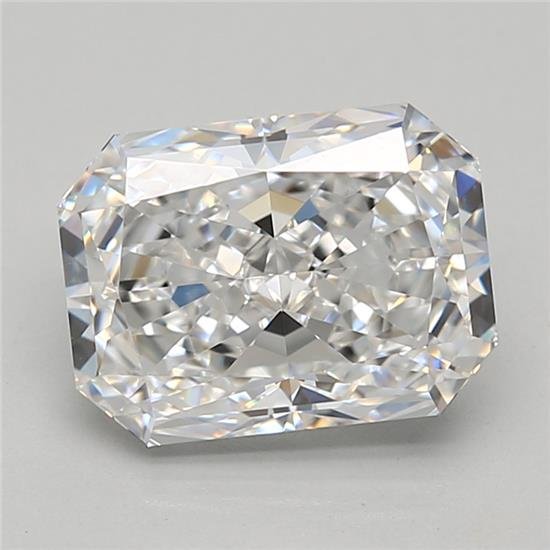 2.30ct E VVS1 Rare Carat Ideal Cut Radiant Lab Grown Diamond
