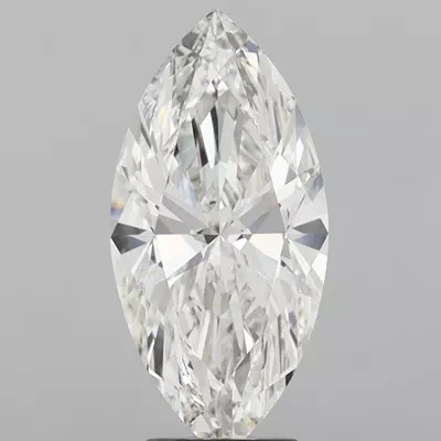 5.08ct G VVS2 Rare Carat Ideal Cut Marquise Lab Grown Diamond