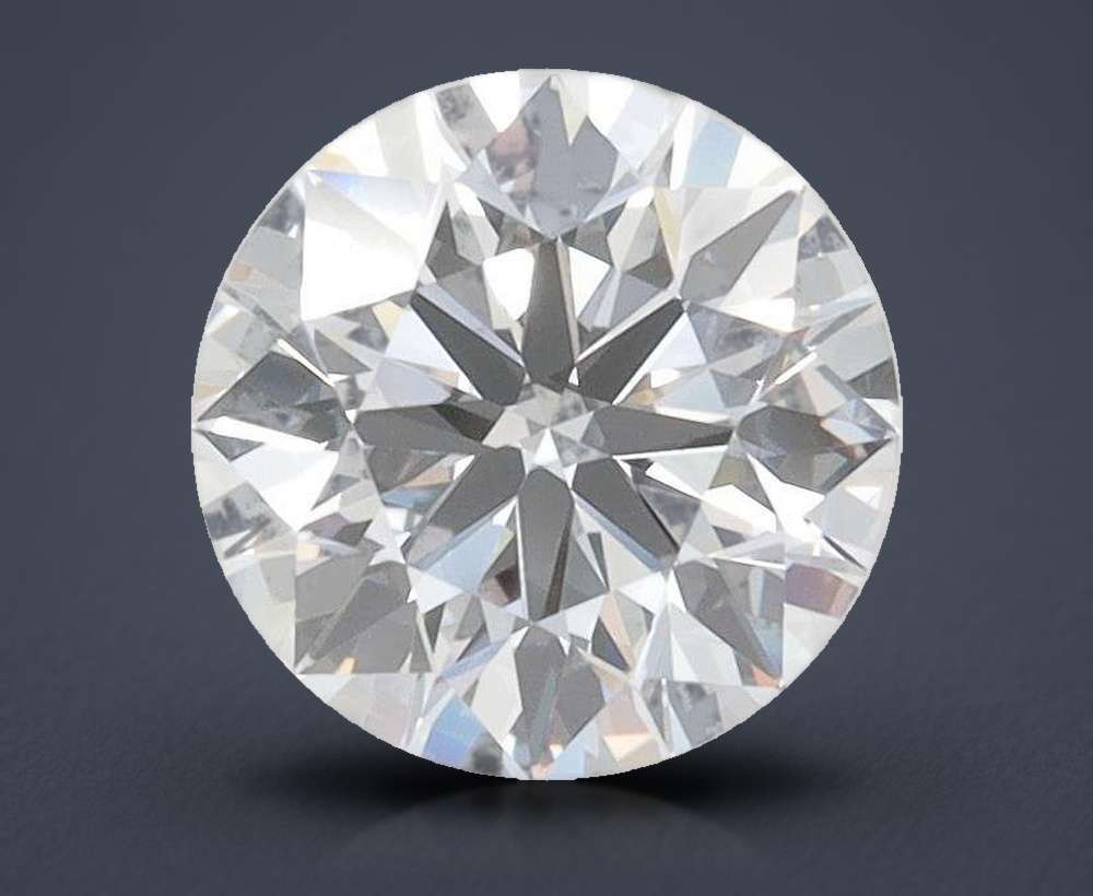 1.59ct D VS2 Rare Carat Ideal Cut Round Lab Grown Diamond