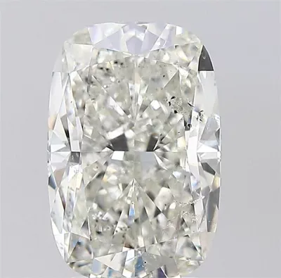 3.55ct J SI2 Rare Carat Ideal Cut Cushion Diamond