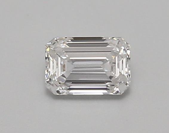 0.53ct D VVS2 Rare Carat Ideal Cut Emerald Lab Grown Diamond