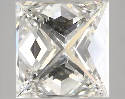 5.02ct K SI1 Excellent Cut Princess Diamond