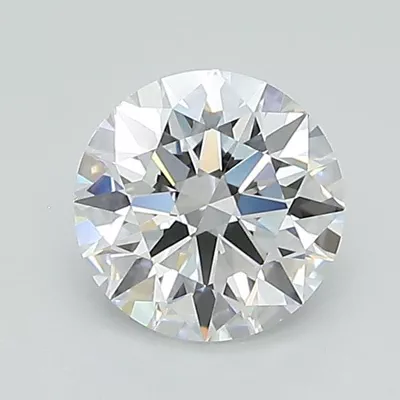 1.06ct E VS2 Rare Carat Ideal Cut Round Lab Grown Diamond