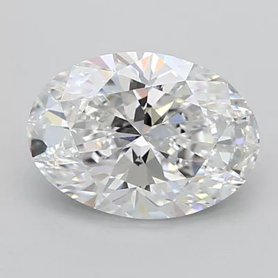 2.02ct D VVS1 Rare Carat Ideal Cut Oval Lab Grown Diamond