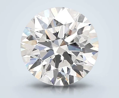 4.00ct E VS2 Rare Carat Ideal Cut Round Lab Grown Diamond