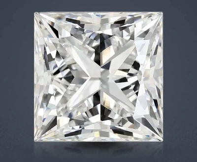 10.06ct G VS1 Rare Carat Ideal Cut Princess Lab Grown Diamond