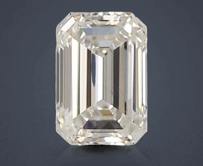1.36ct E VS1 Rare Carat Ideal Cut Emerald Lab Grown Diamond