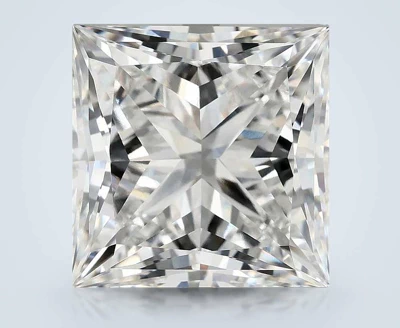 12.32ct E VVS2 Rare Carat Ideal Cut Princess Lab Grown Diamond