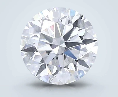 2.79ct F VS1 Ideal Cut Round Lab Grown Diamond
