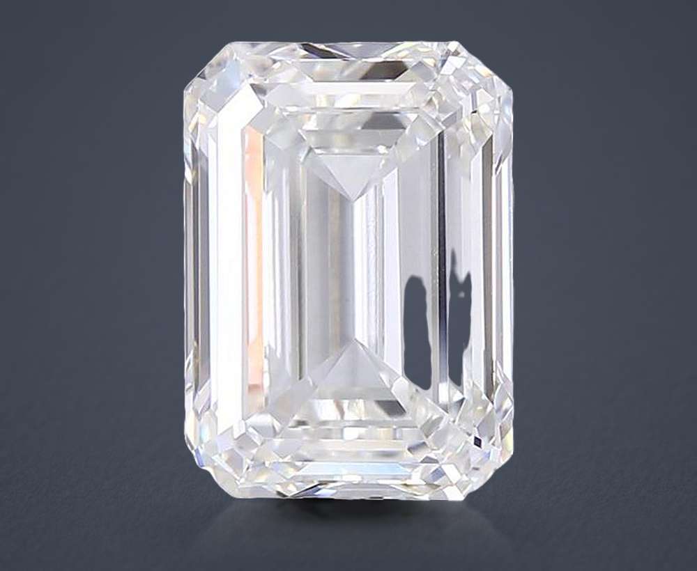 19.27ct G VVS2 Rare Carat Ideal Cut Emerald Lab Grown Diamond