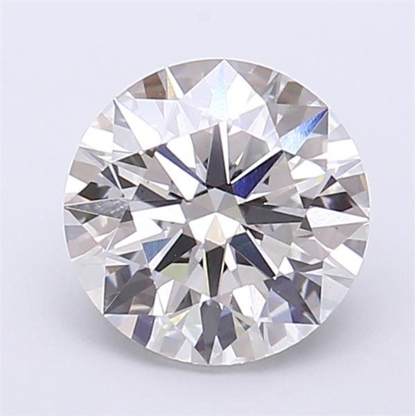 2.01ct F VVS2 Rare Carat Ideal Cut Round Lab Grown Diamond