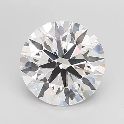 5.02ct D VS1 Rare Carat Ideal Cut Round Lab Grown Diamond