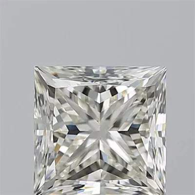 1.70ct I VS1 Rare Carat Ideal Cut Princess Diamond