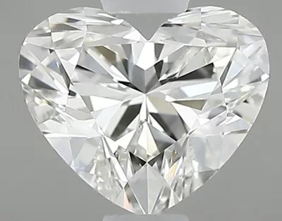 0.62ct I VS2 Rare Carat Ideal Cut Heart Diamond