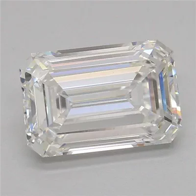 1.74ct E VS1 Rare Carat Ideal Cut Emerald Lab Grown Diamond