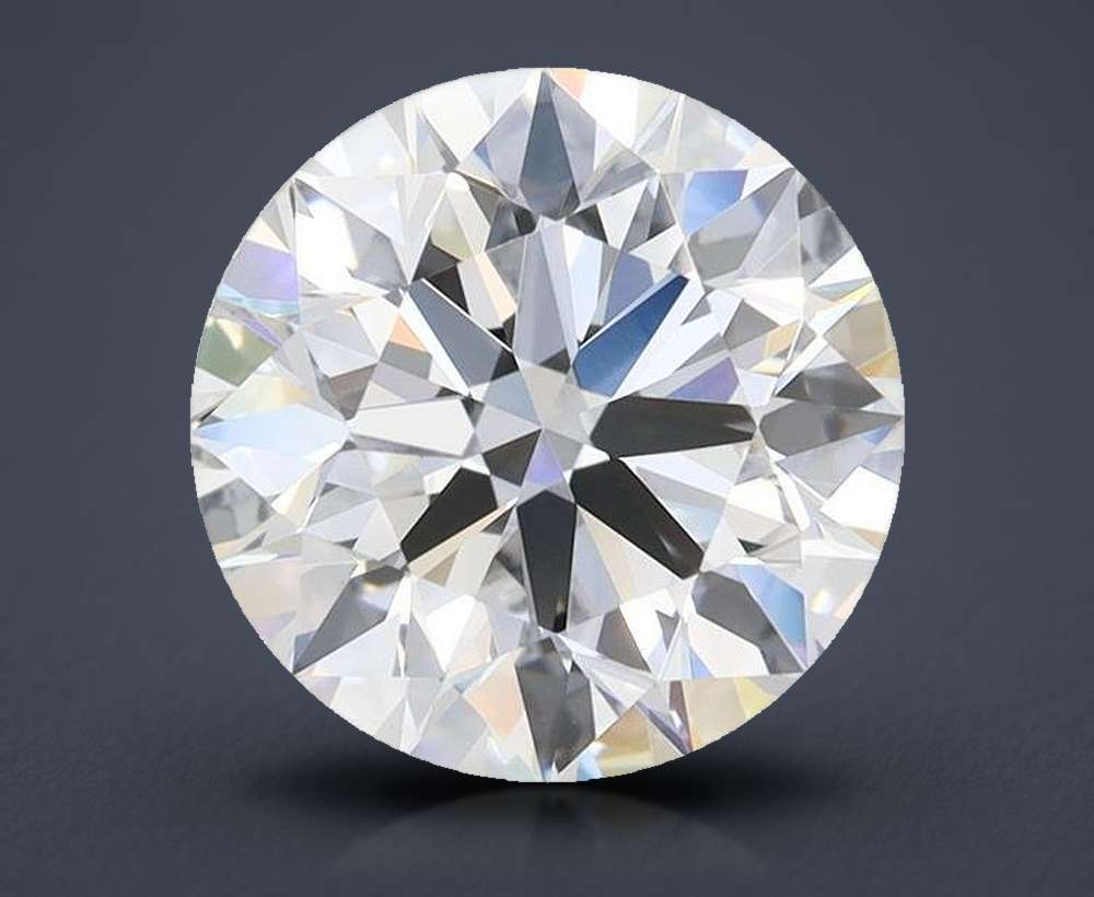 2.69ct D VVS1 Rare Carat Ideal Cut Round Lab Grown Diamond