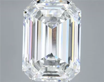15.01ct G VS1 Rare Carat Ideal Cut Emerald Lab Grown Diamond