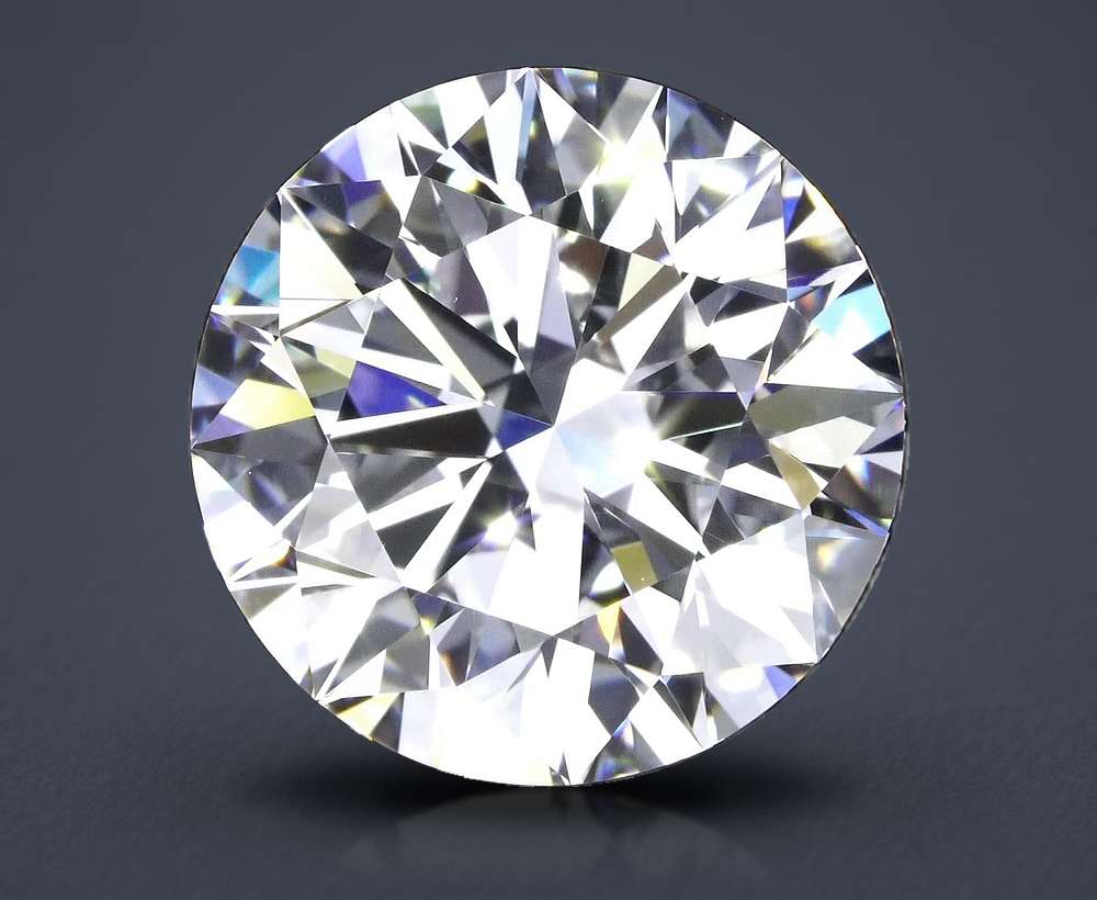 5.06ct D FL Rare Carat Ideal Cut Round Diamond