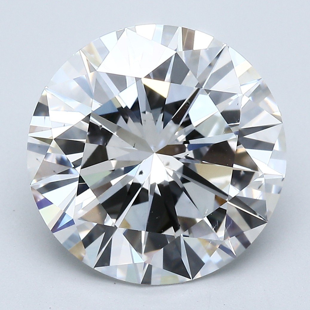 6.18ct G SI1 Excellent Cut Round Diamond