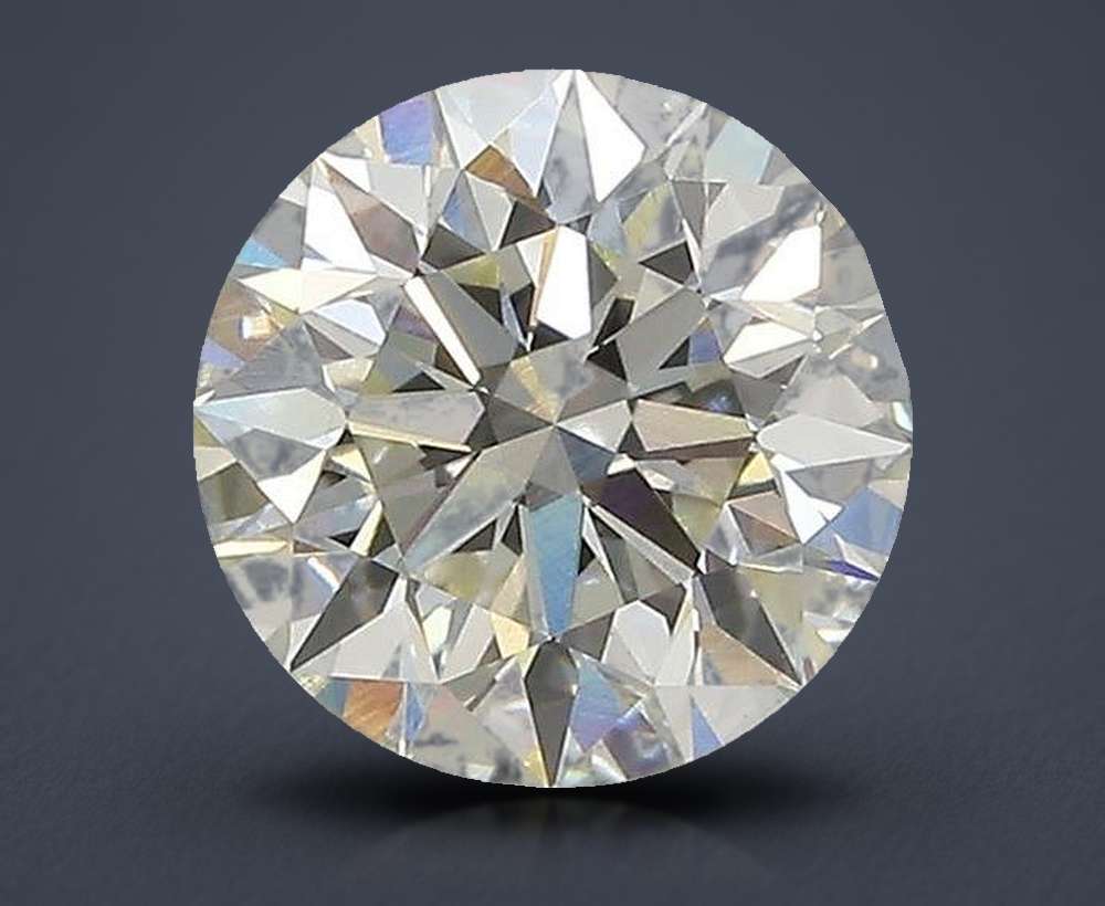 2.06ct I VVS2 Excellent Cut Round Lab Grown Diamond