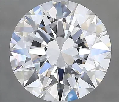 2.70ct D VS2 Rare Carat Ideal Cut Round Diamond