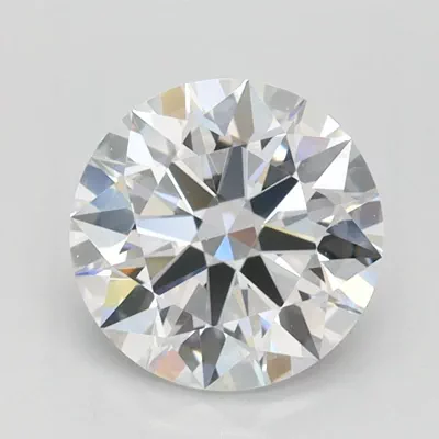 1.06ct D FL Rare Carat Ideal Cut Round Lab Grown Diamond