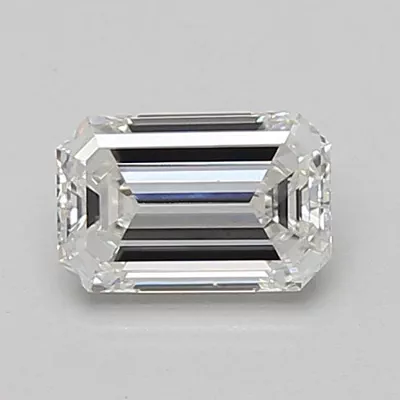 0.82ct E VVS2 Rare Carat Ideal Cut Emerald Lab Grown Diamond