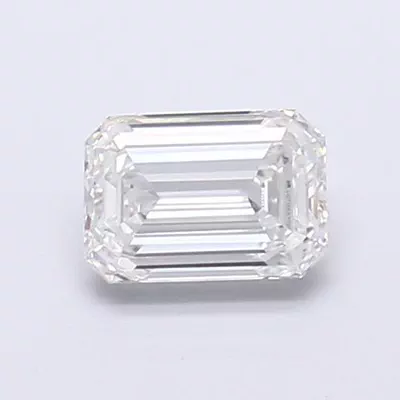 0.62ct E VVS1 Rare Carat Ideal Cut Emerald Lab Grown Diamond