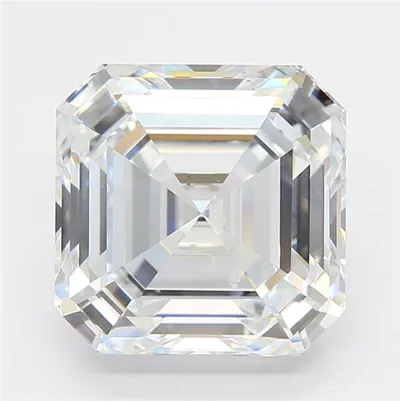 4.31ct D VVS1 Rare Carat Ideal Cut Asscher Lab Grown Diamond