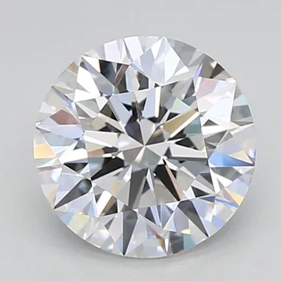 2.19ct D VVS1 Rare Carat Ideal Cut Round Lab Grown Diamond
