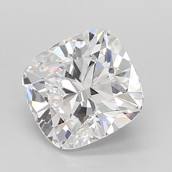 2.40ct D VVS2 Rare Carat Ideal Cut Cushion Lab Grown Diamond