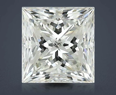 1.50ct K SI2 Rare Carat Ideal Cut Princess Diamond