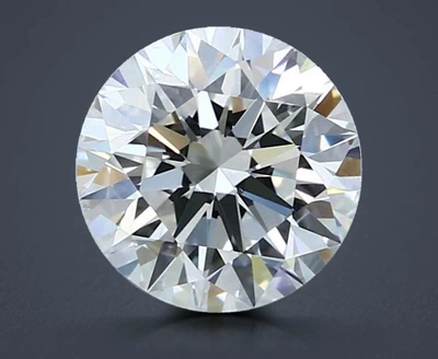 2.50ct H SI1 Rare Carat Ideal Cut Round Diamond