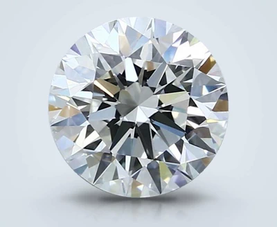 2.50ct H SI1 Rare Carat Ideal Cut Round Diamond