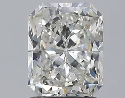 1.51ct I SI2 Rare Carat Ideal Cut Radiant Diamond