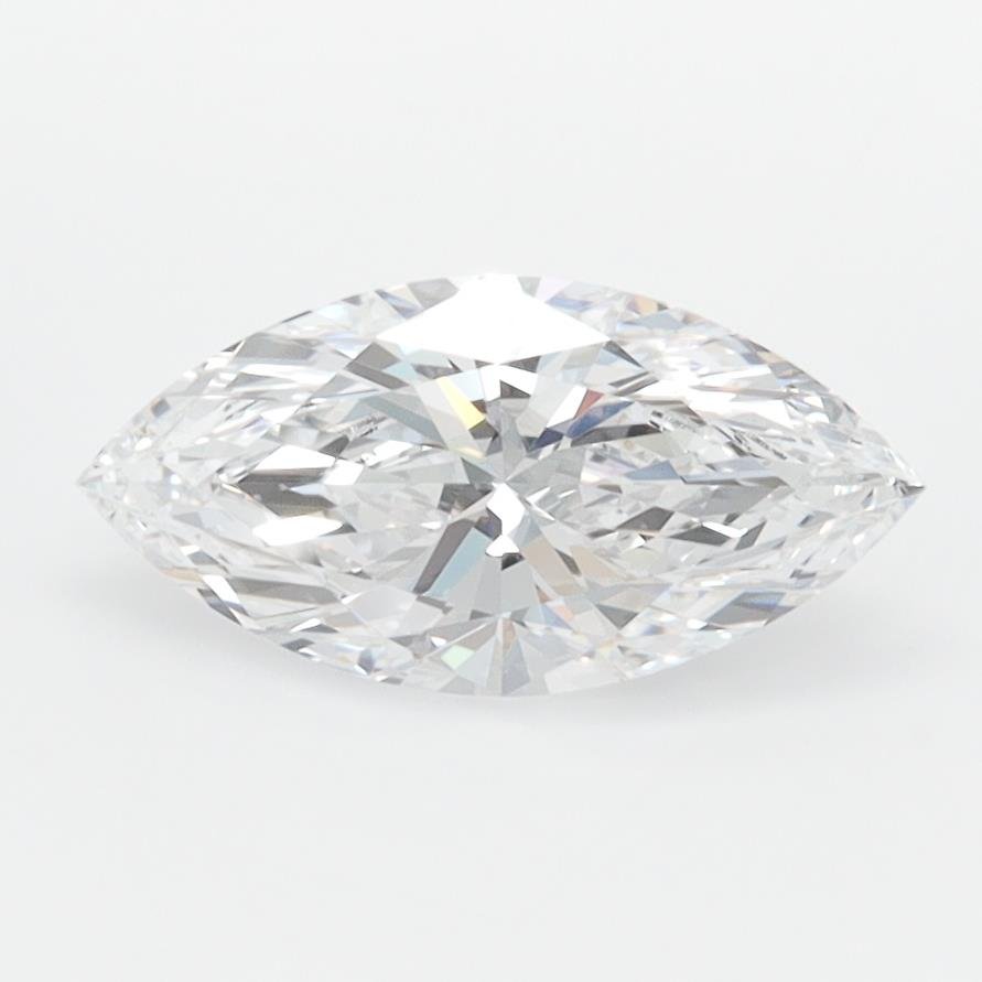 1.09ct D VVS1 Rare Carat Ideal Cut Marquise Lab Grown Diamond