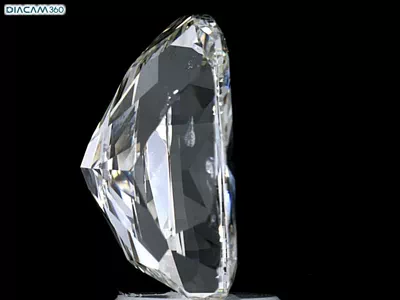 4.00ct K SI2 Very Good Cut Cushion Diamond
