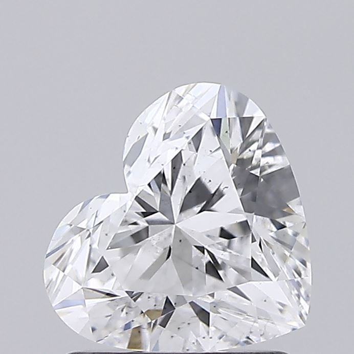 1.39ct D SI1 Rare Carat Ideal Cut Heart Lab Grown Diamond