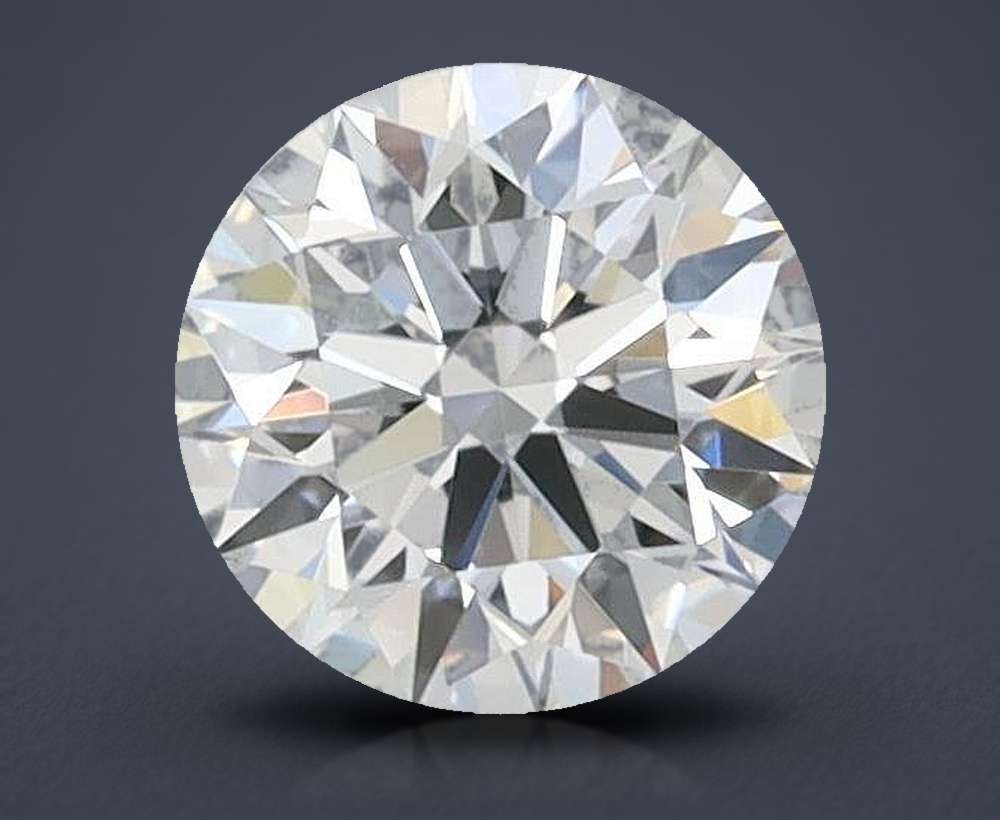 0.53ct D FL Rare Carat Ideal Cut Round Lab Grown Diamond