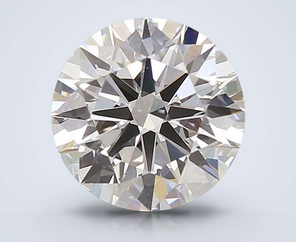 3.00ct E VVS1 Rare Carat Ideal Cut Round Lab Grown Diamond