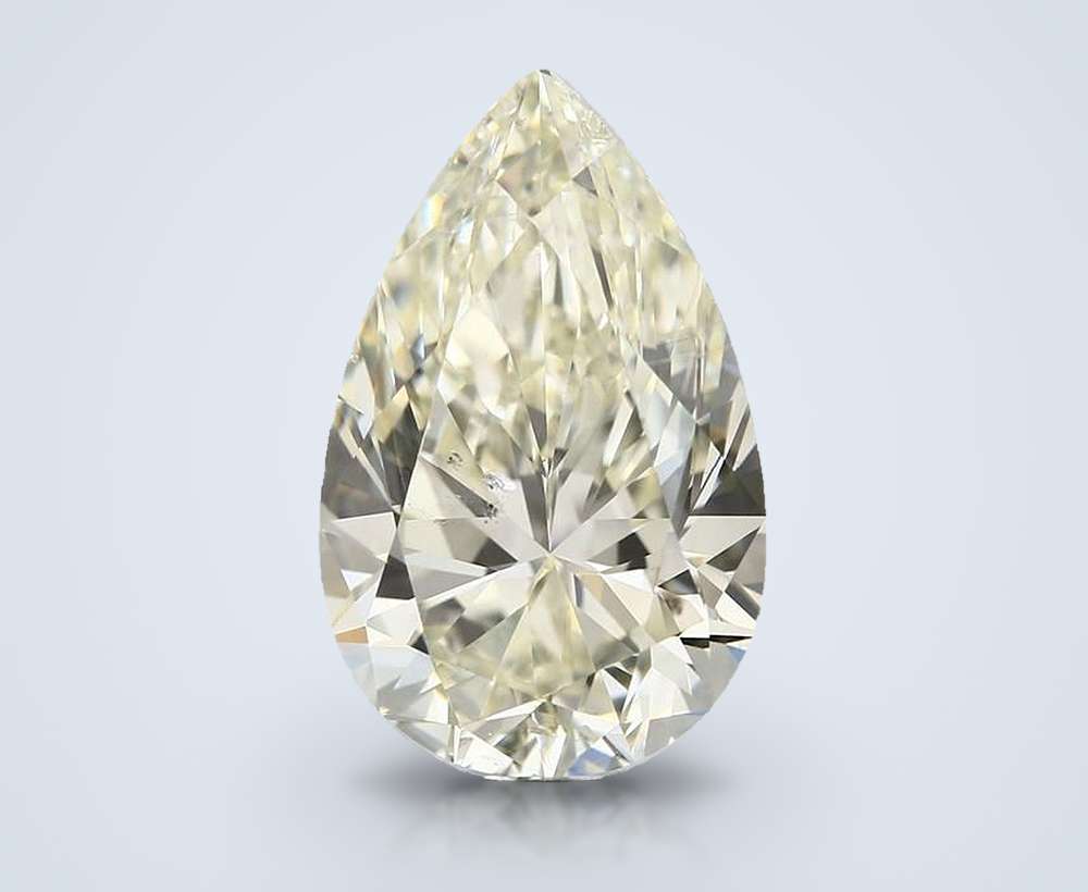 2.55ct J SI2 Rare Carat Ideal Cut Pear Diamond